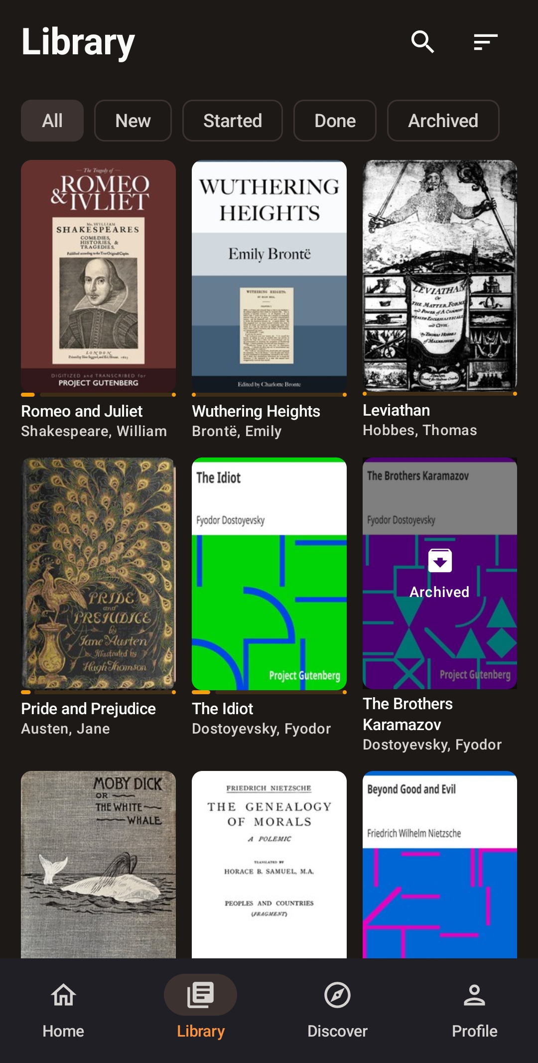 Personal library