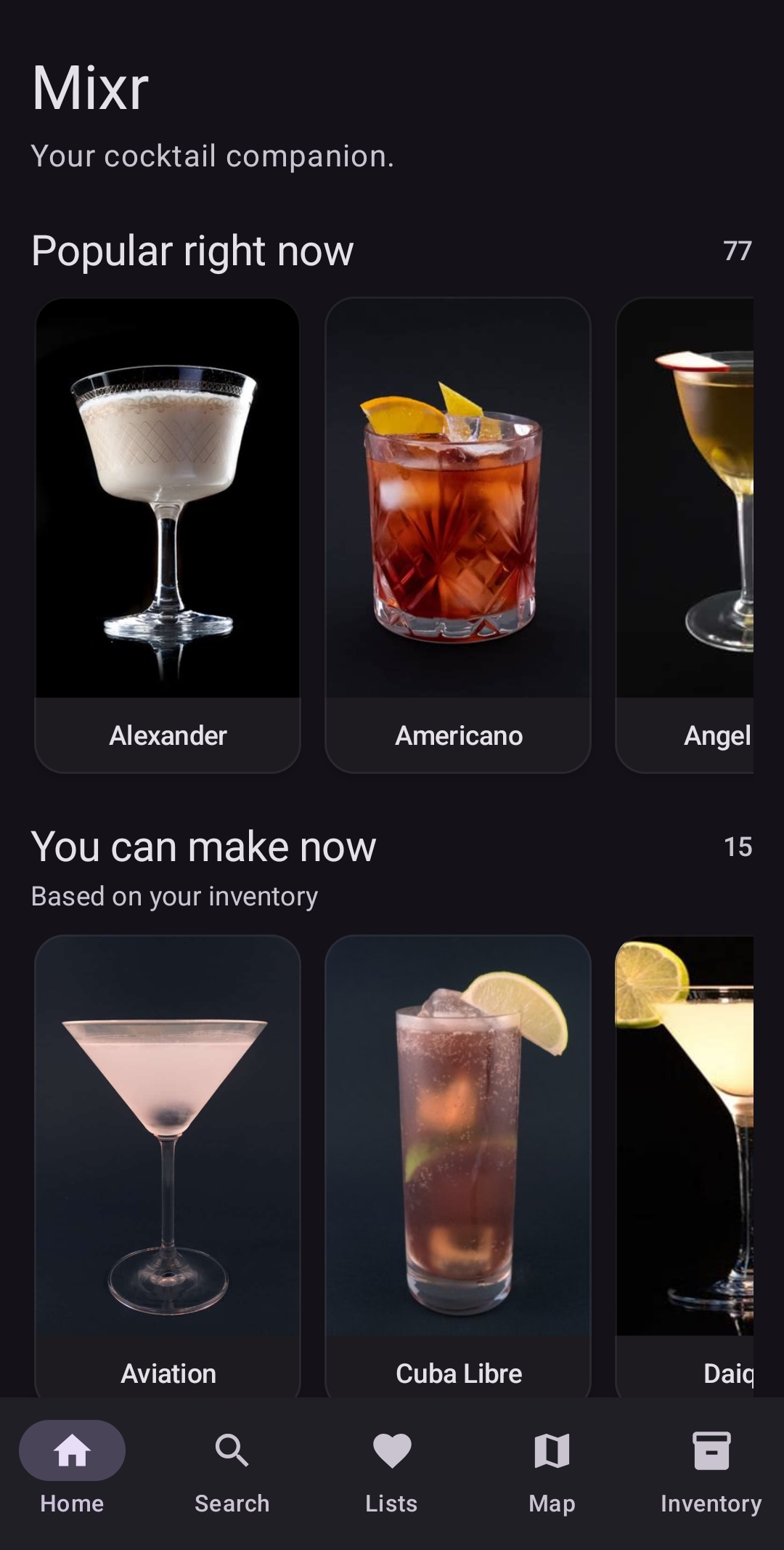 Home — what you can make now