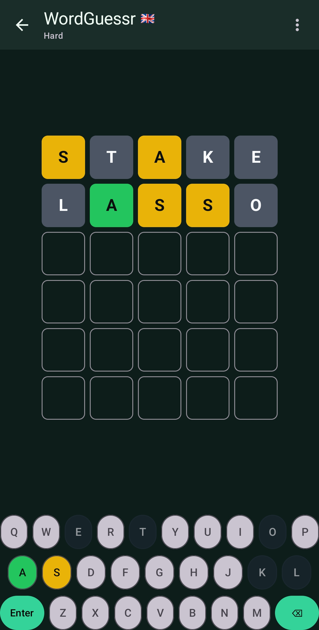 WordGuessr screenshot